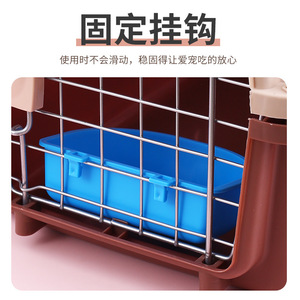 Tazón Colgante de Plástico para Mascotas, Forma Redonda, para Alimentar Gatos y Perros, con Diseño Elegante - Product Image 3