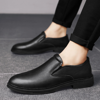 Chaussures Oxford pour hommes, style formel, en cuir véritable, grandes tailles 38-48
