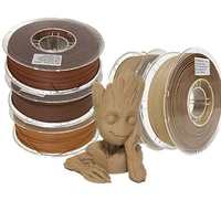 Filament PLA bois 1,75 mm, filament d'impression 3D PLA pour FDM 1 kg/3 kg/5 kg/10 kg, filament bois pour imprimantes 3D