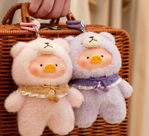 Figurine PVC personnalisée poupée en peluche de vinyle Anime boîte aveugle officielle porte-clés en peluche avec visage en vinyle animaux en peluche boîte mystère - Product Image 4