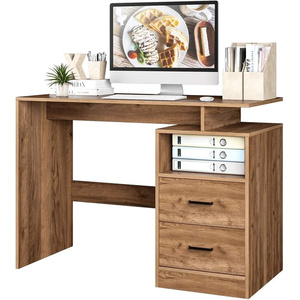 Escritorio de Estudio Comercial Simple <span class=keywords><strong>DECOHOME</strong></span>, Moderno Escritorio para Estudiantes con Cajonera, Mueble Multiusos para Almacenamiento y Juegos de Computadora - Product Image 1
