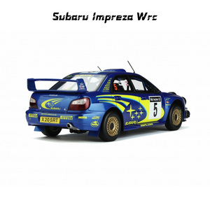 Modèle de voiture de course <span class=keywords><strong>OTTO</strong></span> Mobile 1/18, moulé sous pression Impreza WRC, modèle de voitures en résine comme ornement - Product Image 6