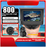 Caméra de détection de poissons sous-marine haute définition en métal avec vision nocturne pour bateaux