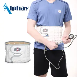 Alphay Health Care Products 2024 Pneumatic Air Back Brace Lower Back Pain Relief For Sciatica
