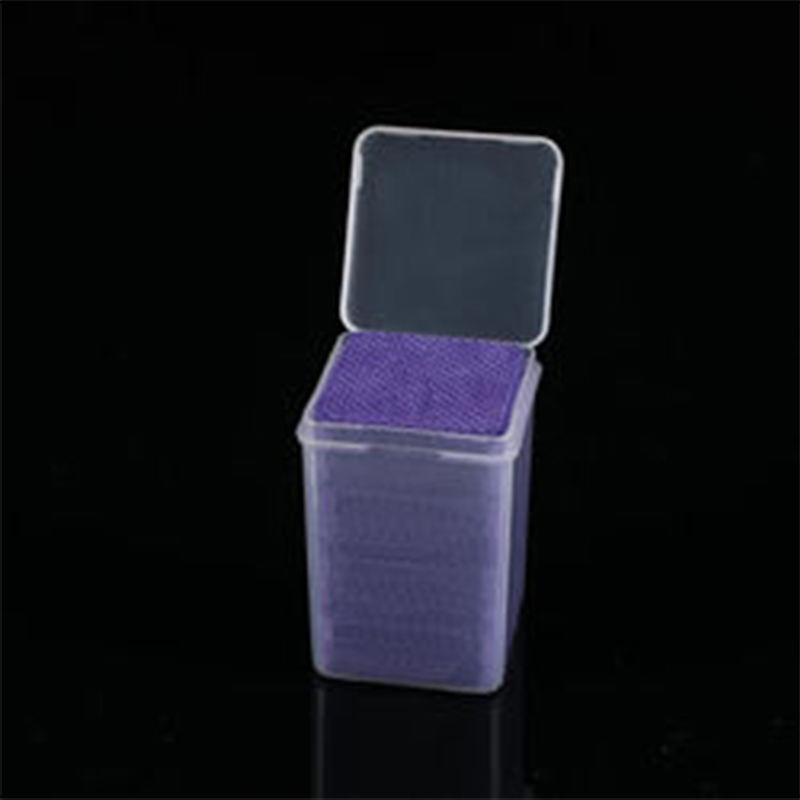 200Pcs box  Purple Square