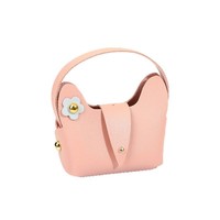 Sacs cadeaux de Noël en cuir PU ornés de fleurs, boîte à bonbons créative avec poignée, ensemble cadeau tendance