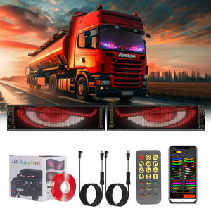 Panneaux lumineux LED programmables avec commande par application Bluetooth pour la publicité défilante sur les voitures - Product Image 4