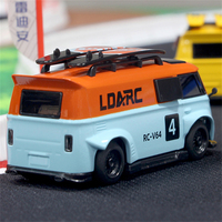 Nouvelle voiture télécommandée miniature LDARC V64, modèle de voiture familiale à l'échelle 1:64, entièrement proportionnelle, électrique, pour le divertissement familial