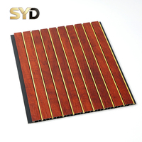 Paneles de Techo de PVC con Acabado de Madera Modernos, Ecológicos, Resistentes al Fuego, Impermeables, Insonorizantes, Rejilla Decorativa para Techo, Estilo Nórdico, para Hoteles