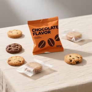 Custom Printed Plastic Heat Seal Candy 3 Side Seal Chocolate bar <b>Nut</b> Mushroom Aluminum Foil Shape Mylar Food Packaging Bags - Product Image 5