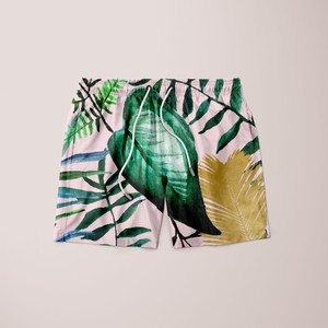 Tropical Garden <b>Poster</b> 1 Shorts - Product Image 2