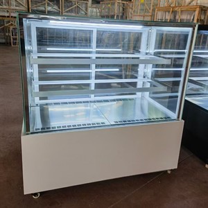 Comercial Vitrine Commercial <span class=keywords><strong>Petit</strong></span> 4 Côté Porte En Verre Affichage Refroidisseur Réfrigérateur Bonbons Donut Réfrigérateur vitrine Congélateur - Product Image 5