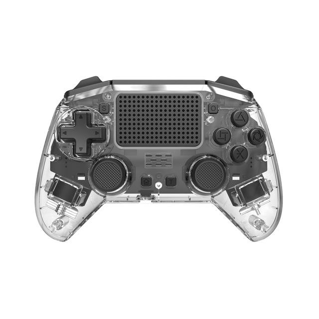Wireless Gamepad Joystick Controller with 7 Color LED Light Touch Panel Function for PS4 Game Controller for PS4