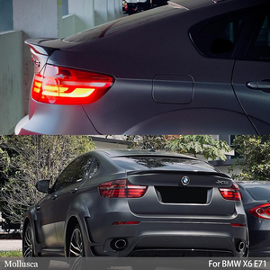 For E71 Style Carbon Fiber <b>Rear</b> <b>Spoiler</b> Trunk Wing 2007-2014 - Product Image 6