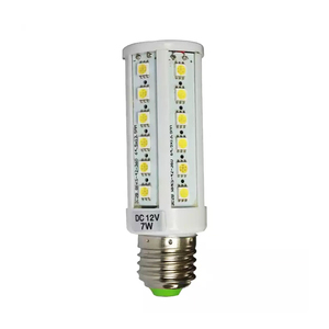 หลอดไฟข้าวโพดสำหรับขายส่ง E27/E26/E14 แรงดันสูง 12V/24V/36V 7W หลอดไฟ LED ปรับความสว่างได้ สำหรับใช้ในบ้าน - Product Image 2