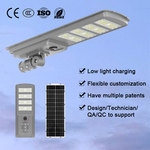 Năng lượng mặt trời Powered ánh sáng mạnh mẽ đèn đường cho ngoài trời Chiếu Sáng Sân với ánh sáng từ xa điều khiển thời gian - Product Image 2