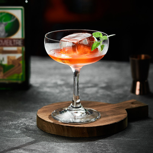 Verre à vin en gros avec logo personnalisé Hxglass 230ml, verrerie de haute qualité en cristal, verre à cocktail Martini Margarita - Product Image 2