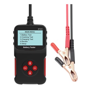 Probador de Baterías de Auto BT201 12V con Pantalla LCD, Detector de Baterías CCA <span class=keywords><strong>AGM</strong></span>, Herramienta de Diagnóstico de Salud de Baterías Portátil, Garantía de 12 Meses - Product Image 5