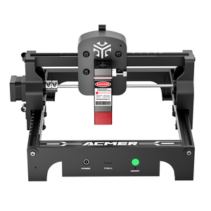 ACMER S1 Mini 2.5W Laser Engraver Handheld 2.5W Laser <b>Engraving</b> <b>Machine</b> for DIY Craft Easy-to-Operate Support for DST DXF PLT - Product Image 1