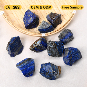 Pierre brute de Lapis Lazuli en cristal, spécimen minéral naturel de guérison, pierre brute pour la décoration, vente en gros - Product Image 2