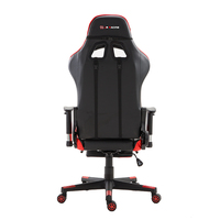 Chaise de jeu moderne pivotante à hauteur réglable en cuir PU de haute qualité avec éclairage LED et vérin à gaz à 3 niveaux