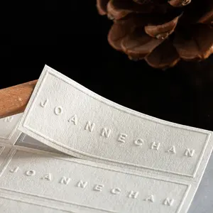 Boîte enveloppe personnalisée en vrac cosmétiques ruban or étiquettes de bougie en relief marque logo papier emballage sceau autocollant