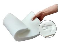 Feuille de mousse artisanale blanche haute densité 2x24x72 pouces, coussin en mousse pour canapé, chaise, tête de lit, rembourrage DIY