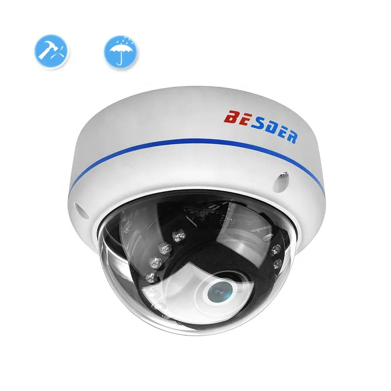 BESDER Korea CCTV Camera Full HD Video 1080P 960P 720P POE 48V Home Security Camera Vandal-proof