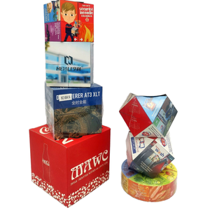 Tùy chỉnh <span class=keywords><strong>3D</strong></span> ma thuật <span class=keywords><strong>Cube</strong></span> Câu Đố 3x3 gấp giấy từ ma thuật cho quảng cáo khuyến mại và đồ chơi - Product Image 1