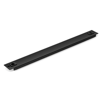 Panneau vierge solide personnalisé en gros 1U 2U 3U 4U pour rack de serveur 19 pouces en acier laminé à froid thermolaqué