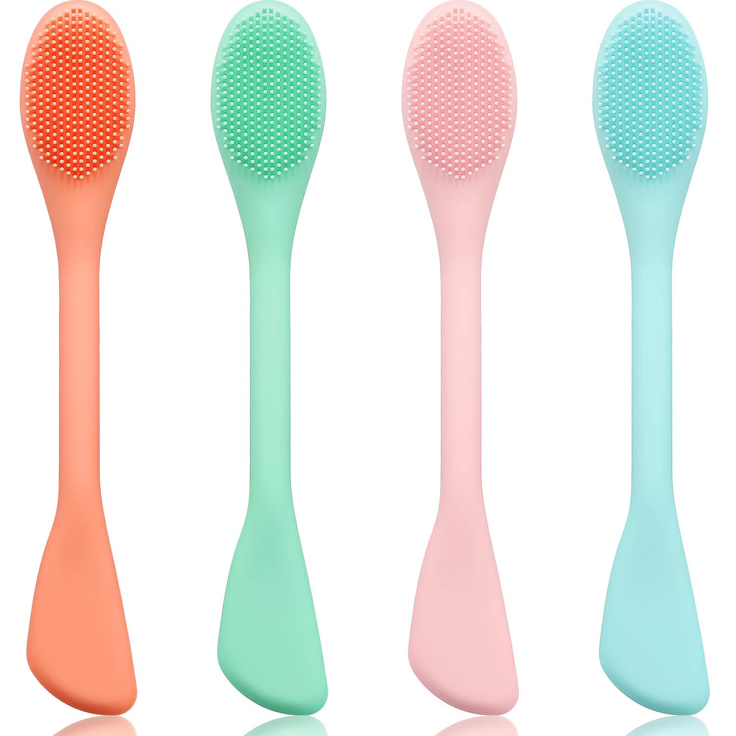 Silicone exfoliating tools double-sided soft Exfoliating Silicone Lip Brush