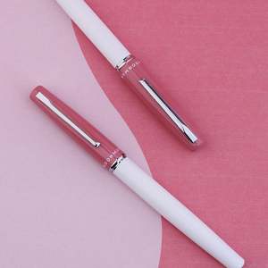 MAJOHN Xingzhi Pluma Estilográfica de Metal Estilo Juvenil para Bellas Artes, Talla F, para Práctica de Escritura de Estudiantes, Caja de Regalo con Diseño de Dibujos Animados, Finanzas - Product Image 4