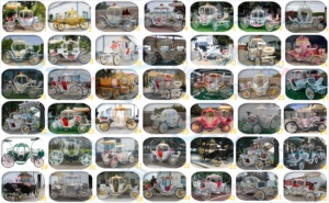Hot--sell Pumpkin Horse Carts Wedding Electric Royal Carriage for Princess Sightseeing Pumpkin Special Transportation - Product Image 6