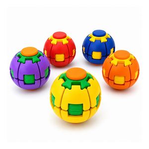 Portable Mechanical Gear Orb Stress Reducer Hand Spinner Toy Smooth Glide Office Student Gift Distribution <b>Pack</b> - Product Image 1