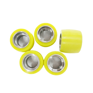 ล้ออิดเลอร์เคลือบยางยูรีเทน, 60-80 ชอร์ เอ, แกนเหล็ก/อะลูมิเนียม, เสียงเบา, สำหรับสายการผลิตอัตโนมัติ, รับผลิตตามแบบ (OEM) - Product Image 2