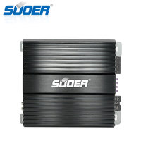 Kit de amplificador de Audio para coche Suoer 3600W, amplificadores de coche de canal Mono Clase D para sistema de Audio de coche de graves Subwoofer