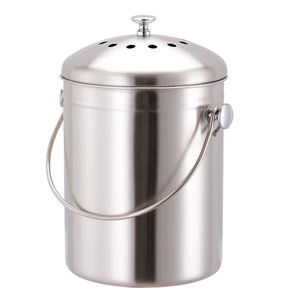 Poubelle à <span class=keywords><strong>compost</strong></span> <span class=keywords><strong>Bokashi</strong></span> en acier inoxydable pour jardin extérieur - Product Image 3