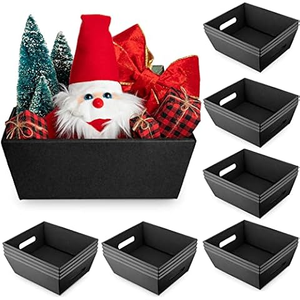 Custom Logo Custom Size Recyclable Rigid Paperboard Gift Box Large Craft Picnic <strong>Hamper</strong> Fruit <strong>Tray</strong> with Custom Color - Product Image 6