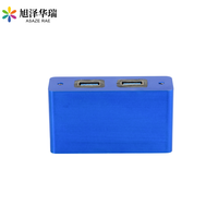 Conector Hermético Asaze Rae USB 3.0 F/F Sellado Tipo D, Probado para Fugas de Helio en Aplicaciones Aeroespaciales