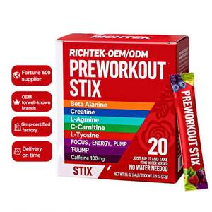 Fórmula Equilibrada, Sin Azúcar y con Sabor Natural, con Vitaminas y Minerales, Polvo <span class=keywords><strong>Pre</strong></span>-Entrenamiento de Grado Premium - Product Image 1