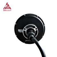 QS MOTOR 1500W BLDC moteur de moyeu de voiture électrique 205 40H V3 60v 700 tr/min pour petite Conversion de voiture électrique nouvel état