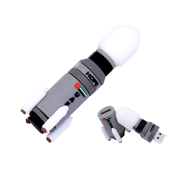 Custom Pvc Usb Stick Rocket Launcher Shape Usb Flash Drive