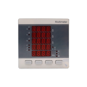 9K4-UIF <strong>Three</strong>-<strong>phase</strong> <strong>Ammeter</strong>, Voltmeter, Frequency Meter, 96X96 <strong>Digital</strong> Combination Meter - Product Image 1