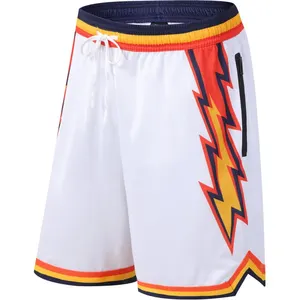 Custom shorts Breathable Mesh Quick Dry Basketball shorts DIY Design logo name Basketball men's shorts