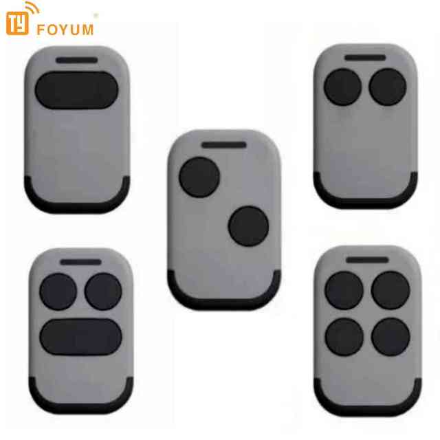 Universal Garage Door Remote Control Duplicator 280MHz-868MHz Multi-Frequency Code Grabber Clone 433MHz Fixed Code Gate Keychain