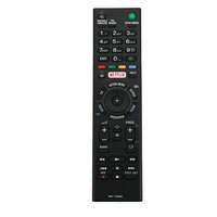 Control Remoto para TV LED 4K UHD Smart RMT-TX200E con Código Fijo, Infrarrojo Negro, 2 Pilas AAA, Alcance de 10-16M