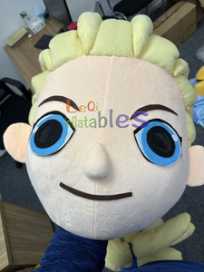 Evento più economico che cammina pelliccia costume mascotte personaggio dei cartoni animati principessa <span class=keywords><strong>Elsa</strong></span> costume mascotte vestito per adulti - Product Image 4
