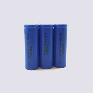 Petite <span class=keywords><strong>batterie</strong></span> au lithium-ion 14430 600mah 700mah li-ion cellule 3.7v pour le coupeur - Product Image 4