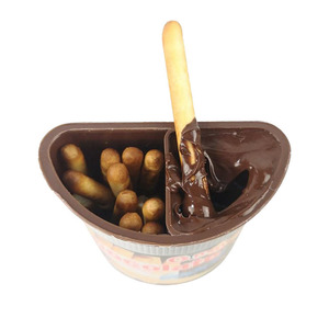 Kẹo bán buôn sô cô la Biscuit Dip cup trẻ em của Snack Biscuit thanh sô cô la mứt cốc ngón tay Biscuit - Product Image 4