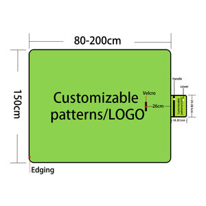 Manta de <span class=keywords><strong>Picnic</strong></span> Plegable Impermeable, Tapete Portátil para Acampar al Aire Libre, Colchoneta Resistente a la Humedad, Alfombra Ligera para Playa, Senderismo y Viajes - Product Image 6